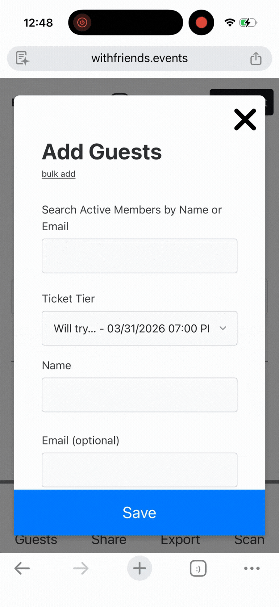 Membership status lookups